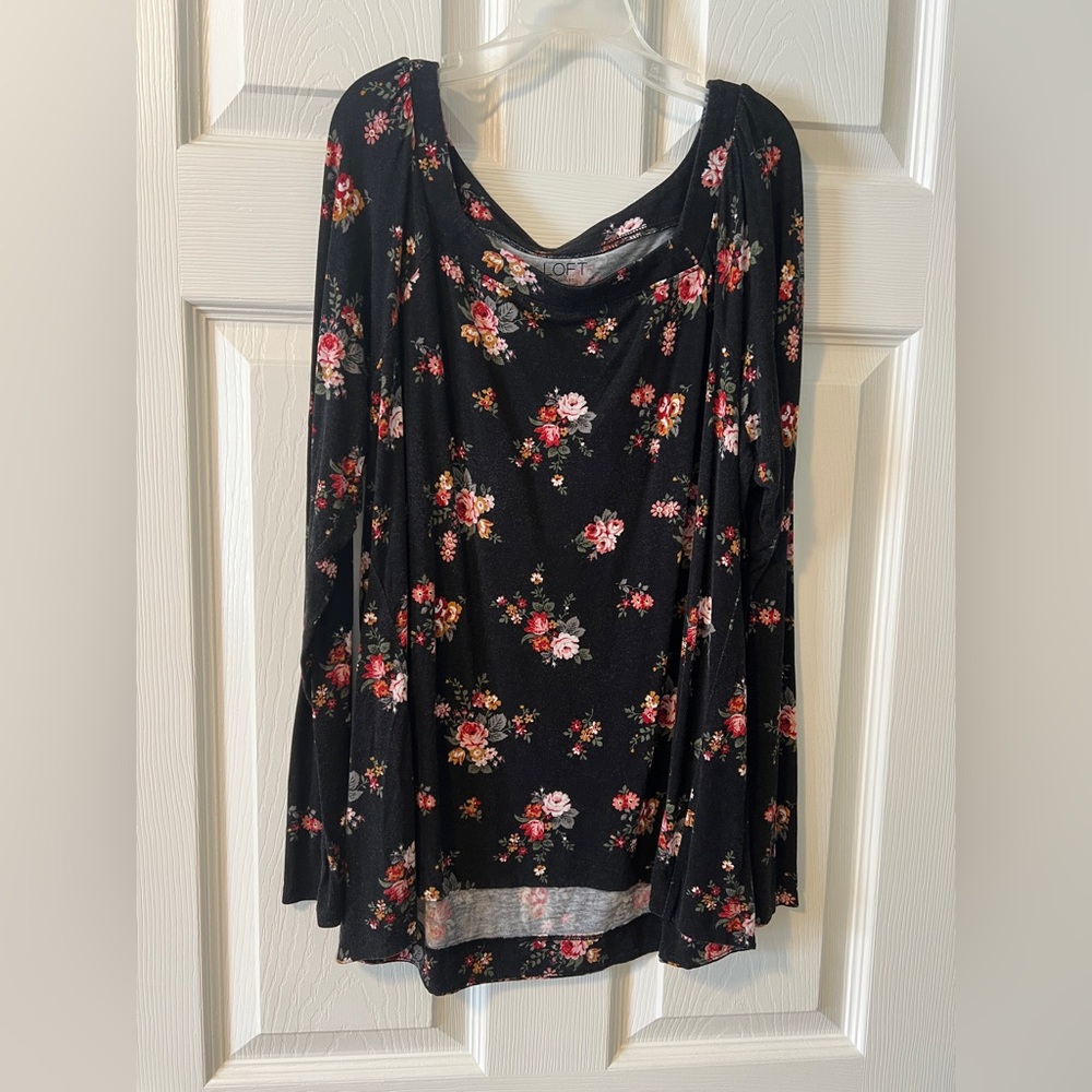 Long Sleeve Floral Top